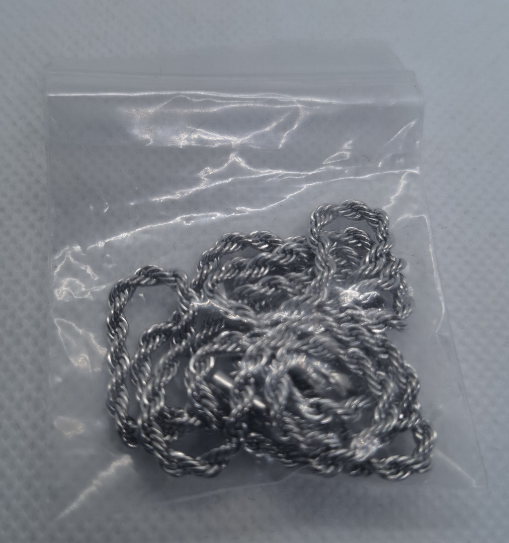 silver bape pendant