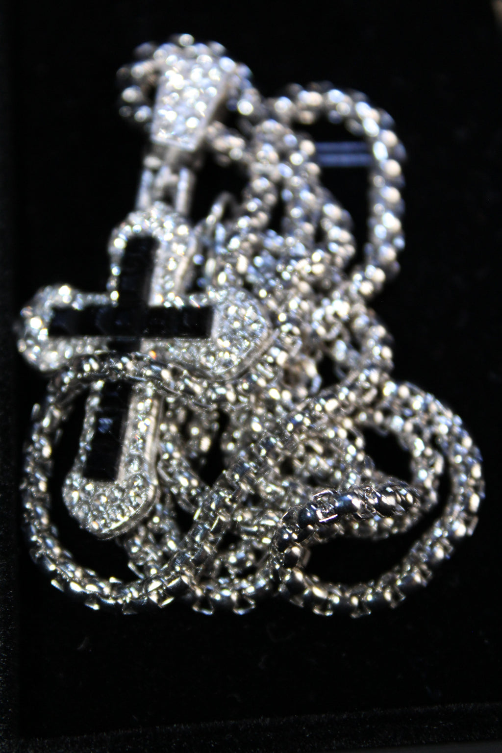 Silver black
