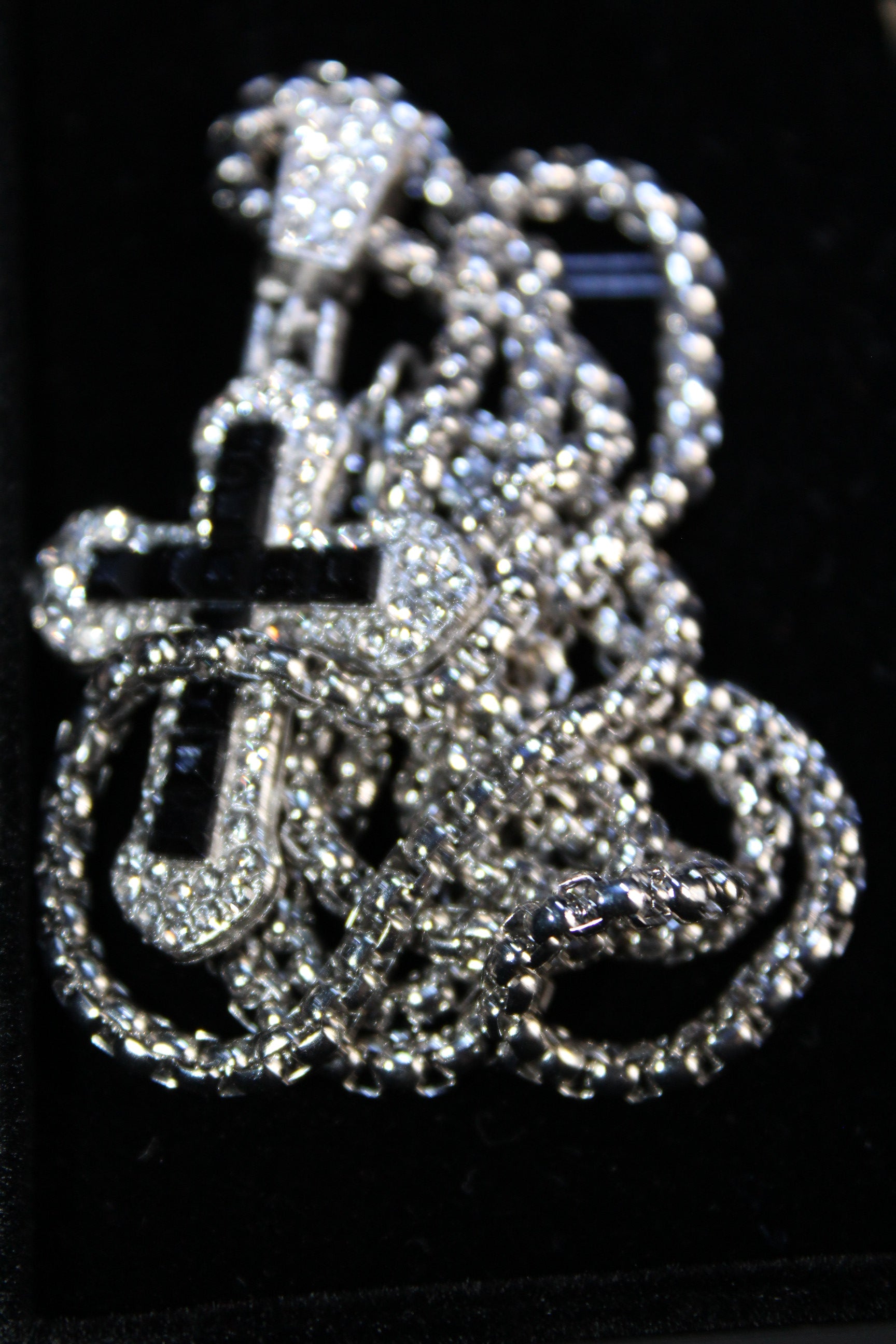 Silver black