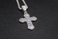 silver-white pendant