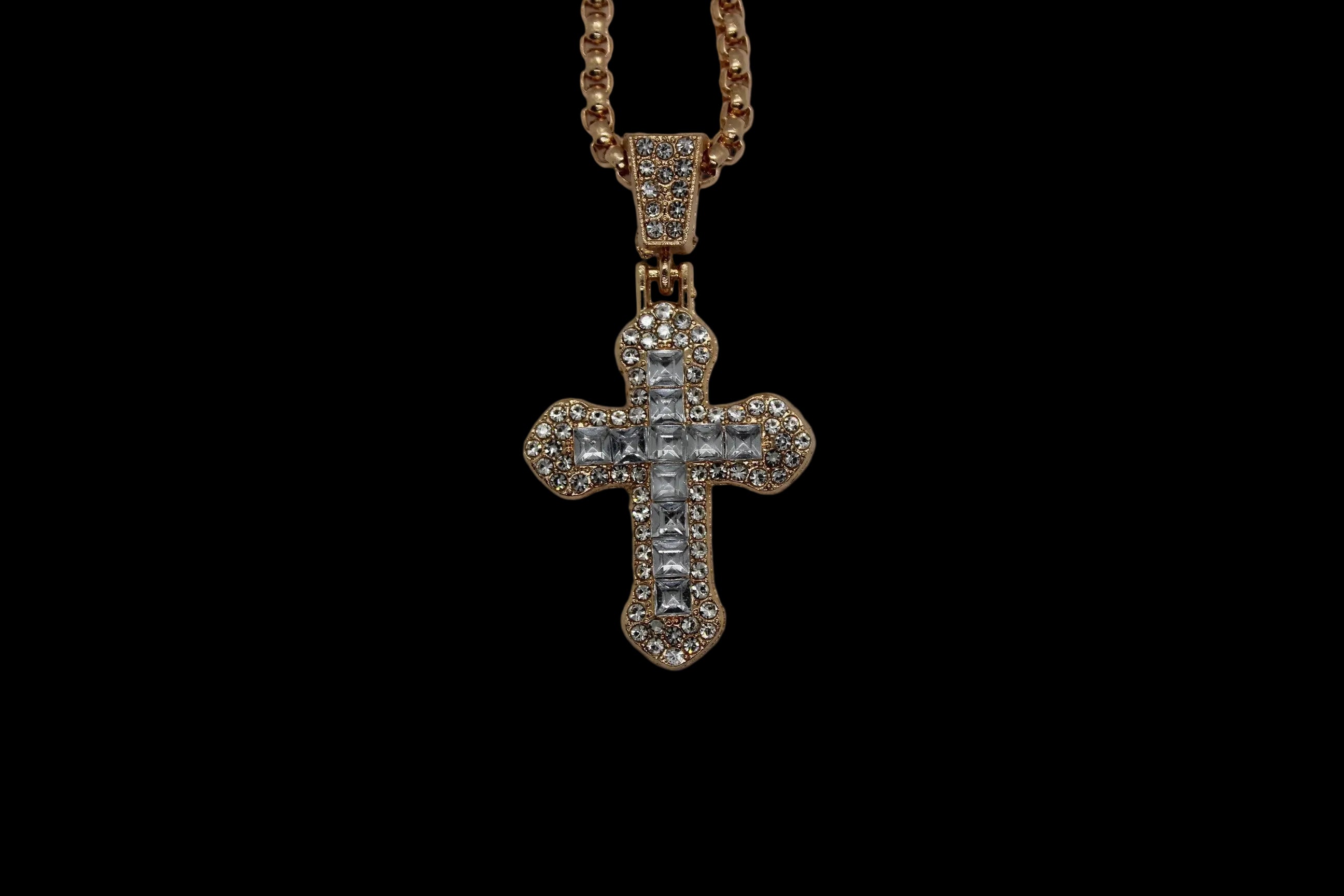 Gold-White pendant