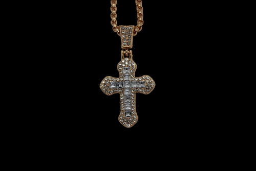 Gold-White pendant
