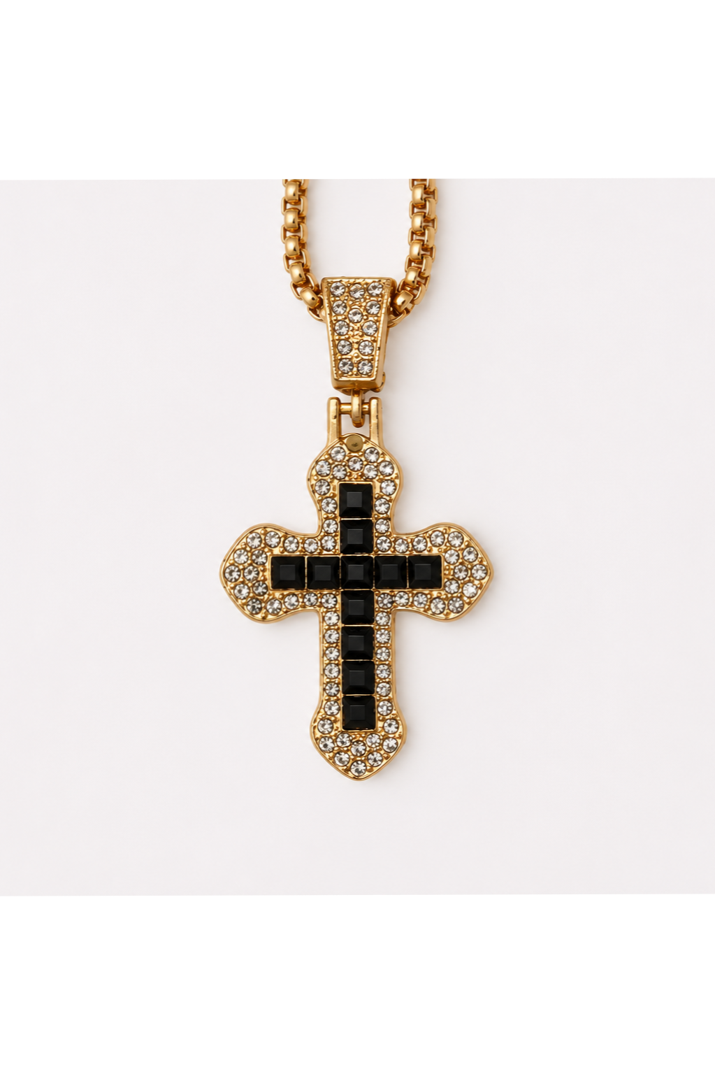 Gold-black pendant