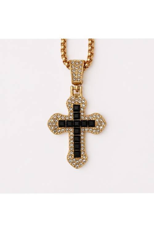 Gold-black pendant